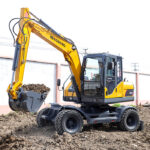 typography teal printed tshirt