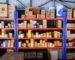 Well-organized spare parts inventory at CHINA warehouse