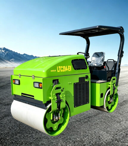 LUTONG LTC204-EV electric road roller for sale - Electric Double Drum. Factory direct from China.