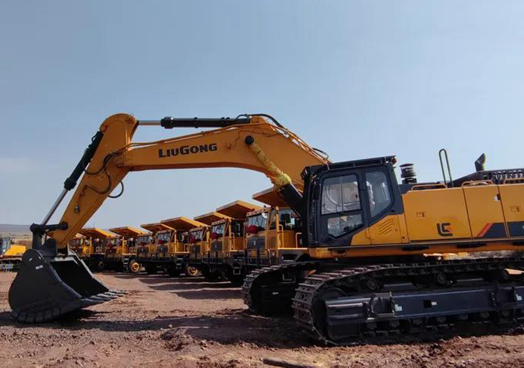 used excavator